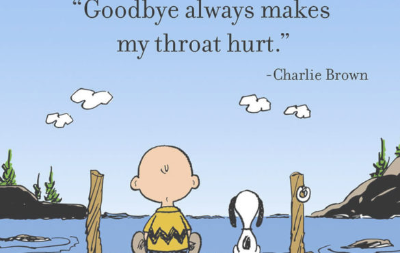Goodbye - Snoopy and Charlie